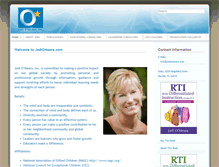 Tablet Screenshot of jodiomeara.com